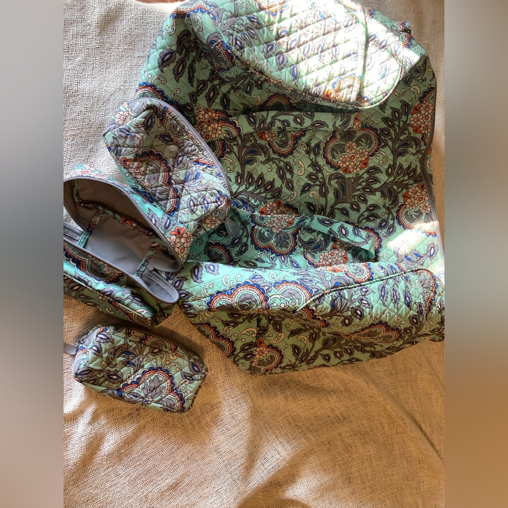 Vera Bradley Duffle Bag Set Penelope’s Garden